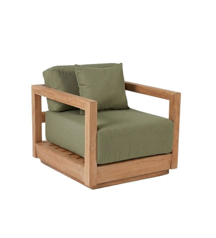 The Umalas One Seater Sofa - Outdoor - Green Alga