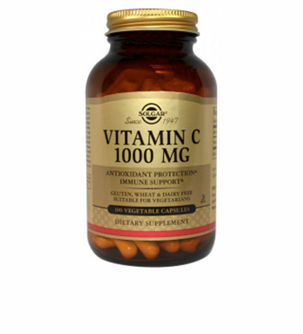 Solgar Vitamin C supplement bottle with 100 tablets, health and personal care, vitamins, minerals and supplements.