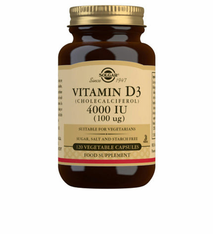 Solgar Vitamin D3 (Cholecalciferol) supplement bottles, 120 tablets, in health and personal care section.