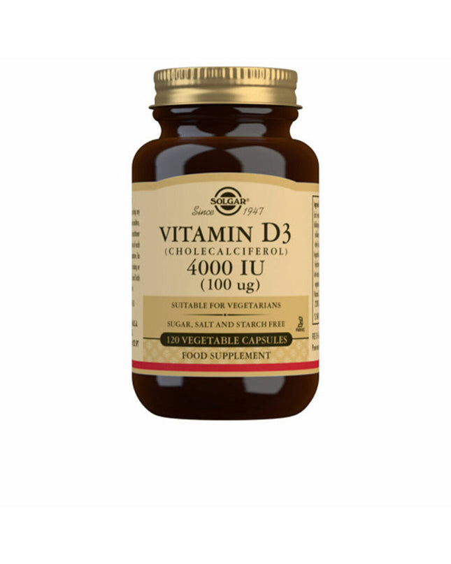 Solgar Vitamin D3 (Cholecalciferol) supplement bottles, 120 tablets, in health and personal care section.