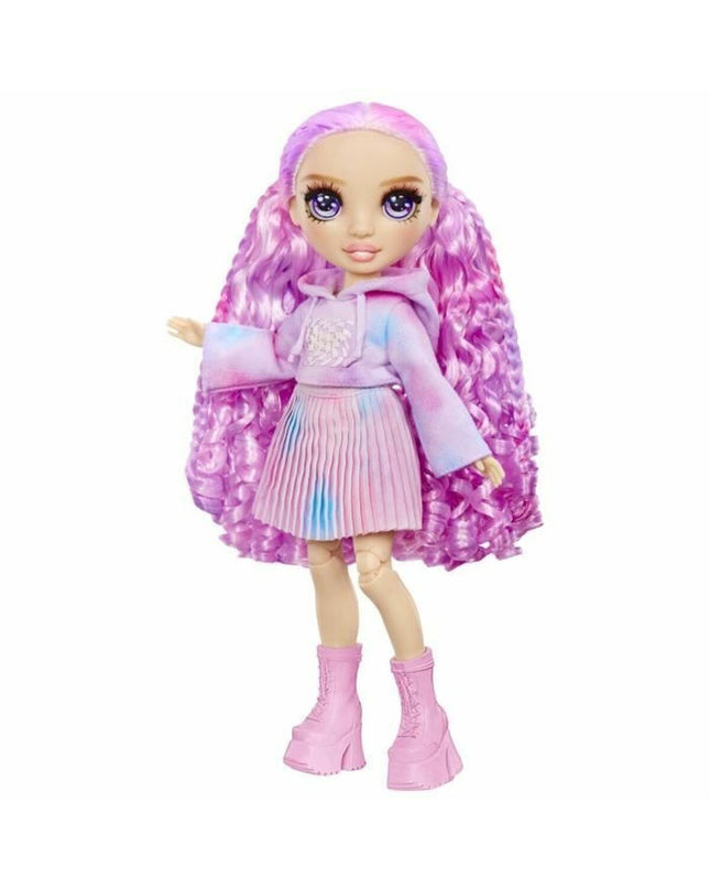 Rainbow High action figure from Rainbow High toy collection, featuring colorful doll with stylish outfit and accessories.