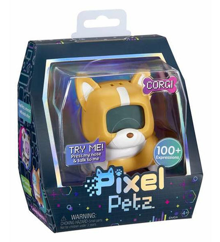 MGA Pixel Petz interactive pet toy with colorful design, electronic features, and playful appearance for kids' entertainment.