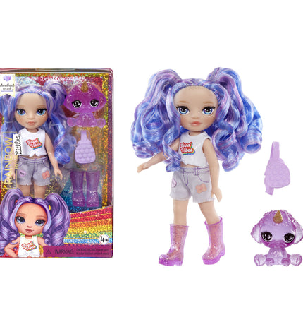 Colorful Rainbow High action figure toy from Rainbow High, showcasing a detailed doll with vibrant outfit and accessories.