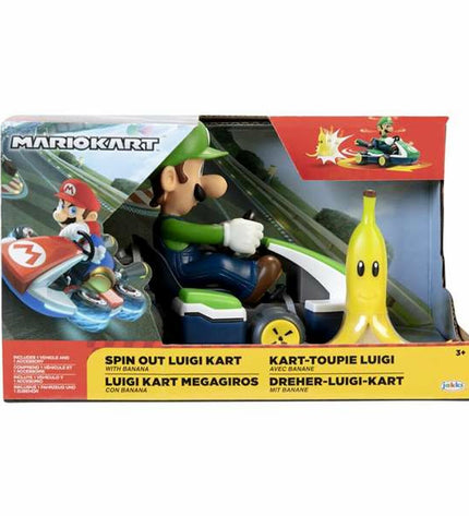 Colorful Super Mario toy vehicle from the Auto Super Mario collection, featuring bright, sorted colors and detailed design.