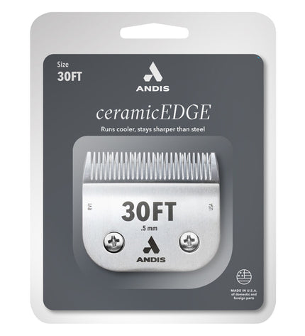 Andis Reservescheermesje for cats, a replacement blade for grooming tools, with sharp teeth and durable metal construction.