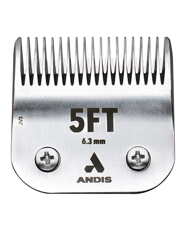 Andis Reservescheermesje for cats, close-up of grooming blade with fine teeth for feline grooming.