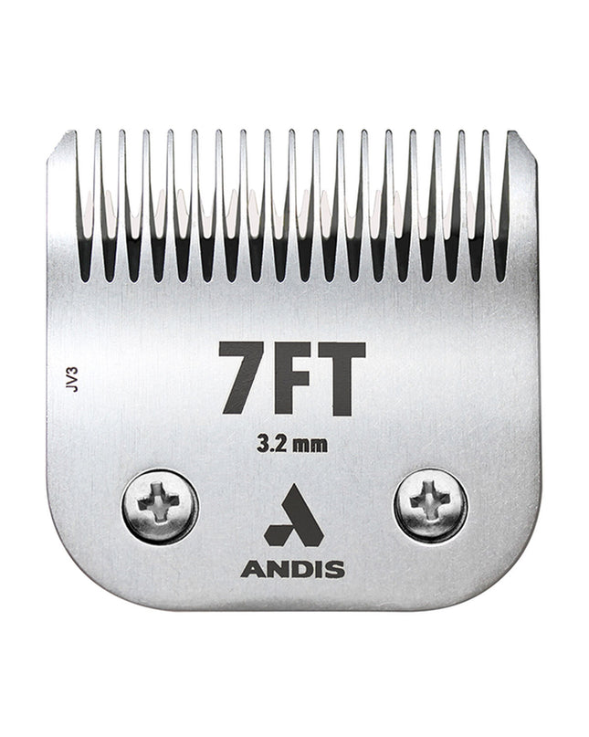 Andis Reservescheermesje for cats, grooming tool with precision blades, shown with metal blade and grooming details.