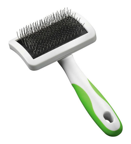 Andis Rugkammen hondenborstel with sturdy teeth for grooming and detangling dog coats, pet grooming tool for dogs.