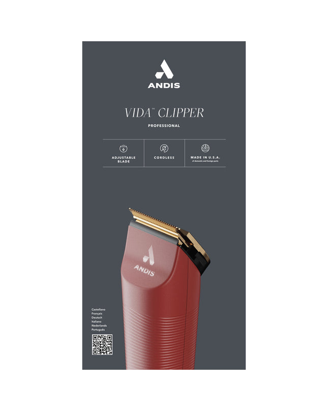 Andis Reservescheermesje for cats, a replacement grooming blade for feline grooming tools, shown in close-up.