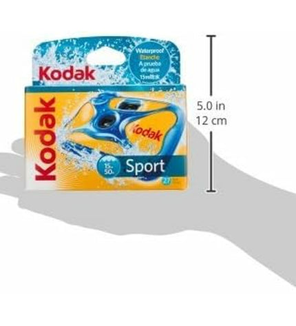 Kodak ULTRA SPORT digital camera for kids, colorful toy electronic device with buttons and lens, suitable for playful photography.