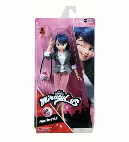 Miraculous: Tales of Ladybug & Cat Noir 26 cm action figure with detailed costume and pose, toy for fans of the animated series.