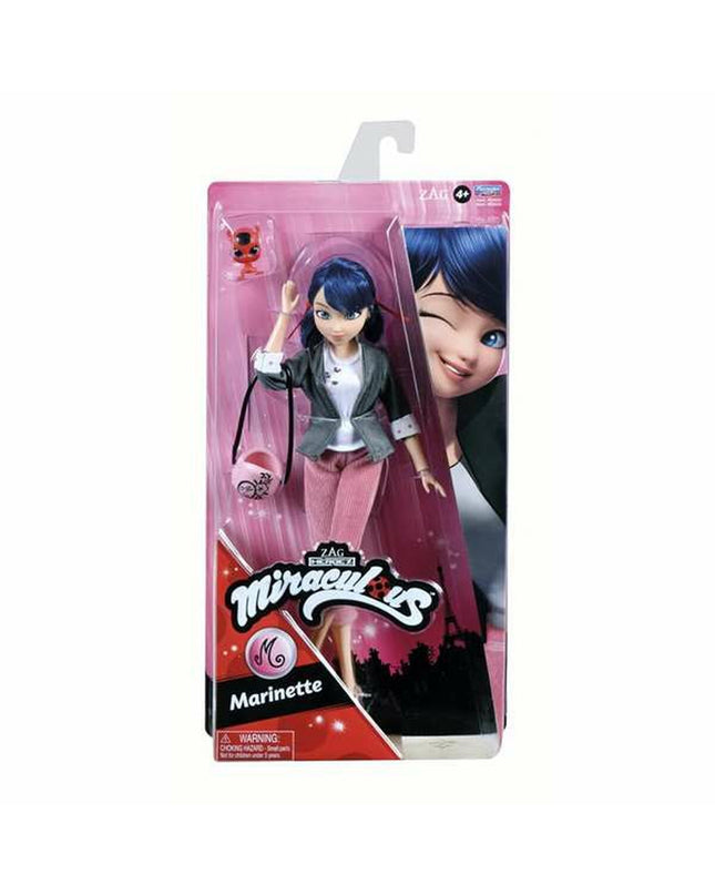 Miraculous: Tales of Ladybug & Cat Noir 26 cm action figure with detailed costume and pose, toy for fans of the animated series.