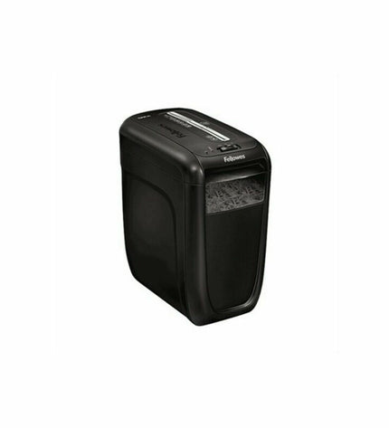 Fellowes 60Cs paper shredder for office use, 22-liter capacity, compact electronic paper shredder in office electronics category