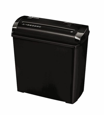 Fellowes P-25S paper shredder for office use, 11-liter capacity, compact electronic office stationery and shredding device