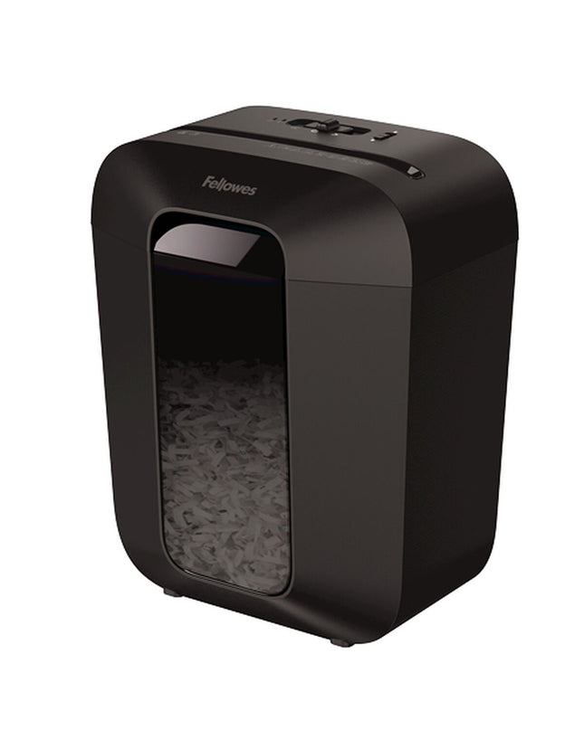 Fellowes Powershred LX50 paper shredder for office use, 17-liter capacity, compact office electronics and shredding equipment