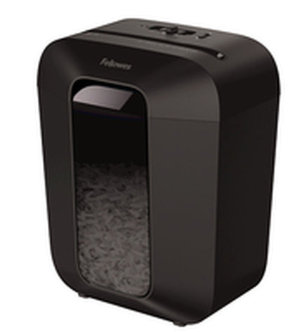 Fellowes Powershred LX50 paper shredder with 17-liter waste bin, office electronics for secure document disposal.