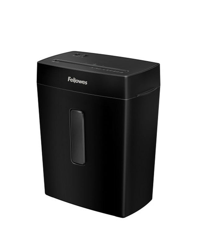 Fellowes P-42C paper shredder for office use, compact design with shredded paper output visible in the image.