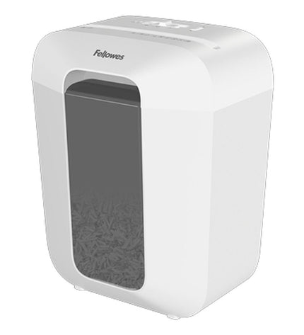 Fellowes Papierversnipperaar 100110064, 17 L capacity, office shredder with paper blades and control panel, in a modern office setting