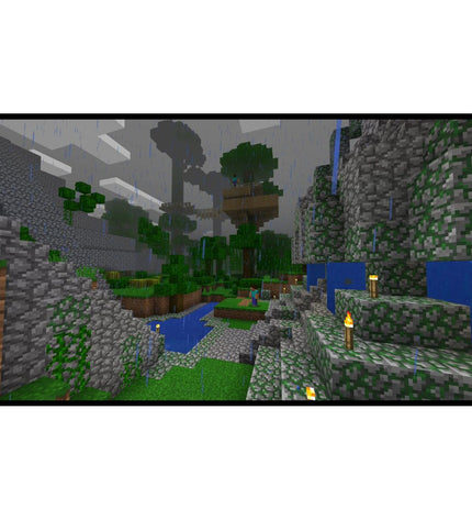 Nintendo Minecraft Switch videogame cartridge, plug and play electronic game console for Nintendo Switch gaming system.