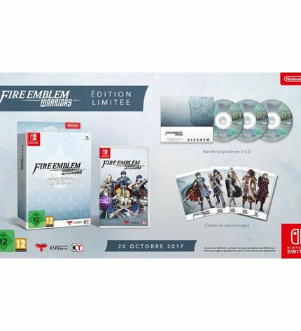 Nintendo Fire Emblem Warriors Switch video game for Nintendo Switch console, electronic plug & play game cartridge.