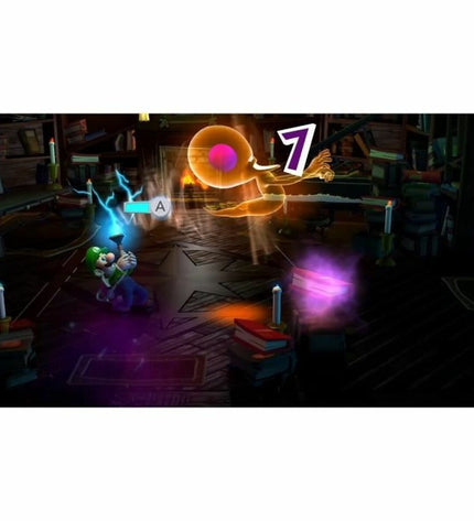 Nintendo Luigi's Mansion 2 Switch video game for electronic Plug & Play console, featuring Luigi in a spooky mansion scene.