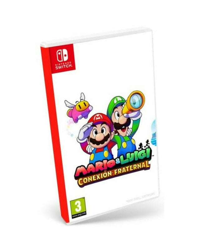 Nintendo video game toy, electronic entertainment product from the Videospellen Nintendo 10013845 series, featuring colorful game packaging.
