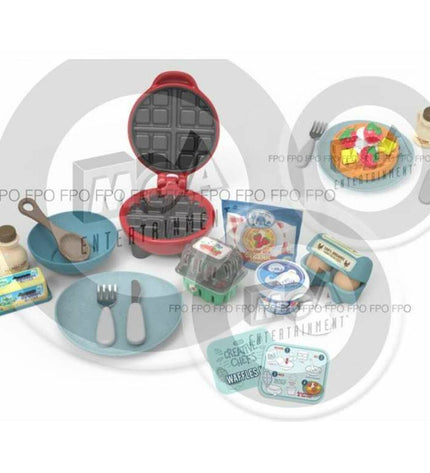 MGA Eten speelgoedset with miniature food items, toy utensils, and play kitchen accessories for imaginative play.