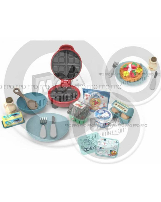 MGA Eten speelgoedset with miniature food items, toy utensils, and play kitchen accessories for imaginative play.