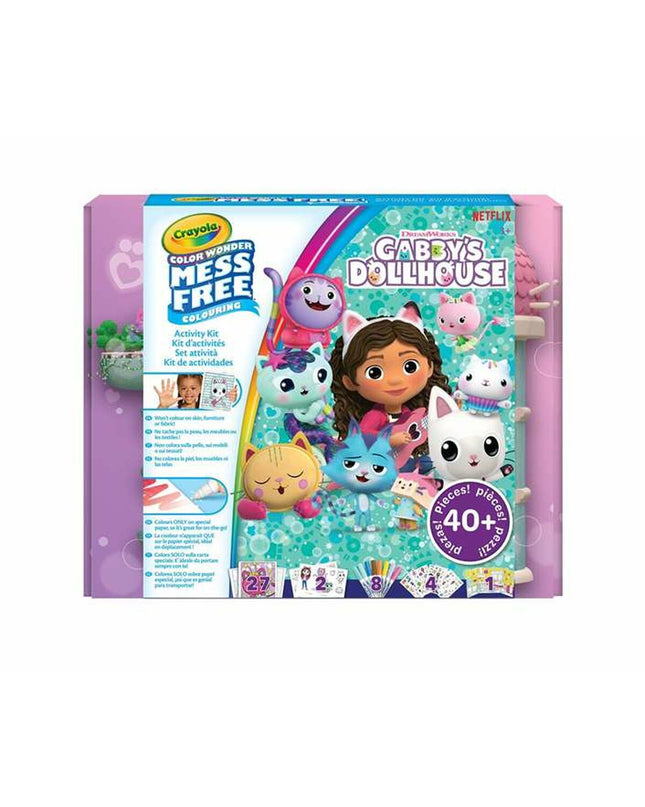 Gabby's Dollhouse Verf en Kleuren Spel toy for creative activities, featuring colorful paints and brushes for imaginative play.