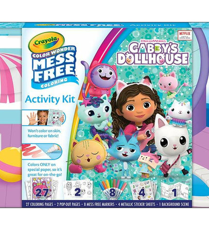 Gabby's Dollhouse Verf en Kleuren Spel, creatief speelgoed en games for kids, featuring colorful art supplies and playful design.