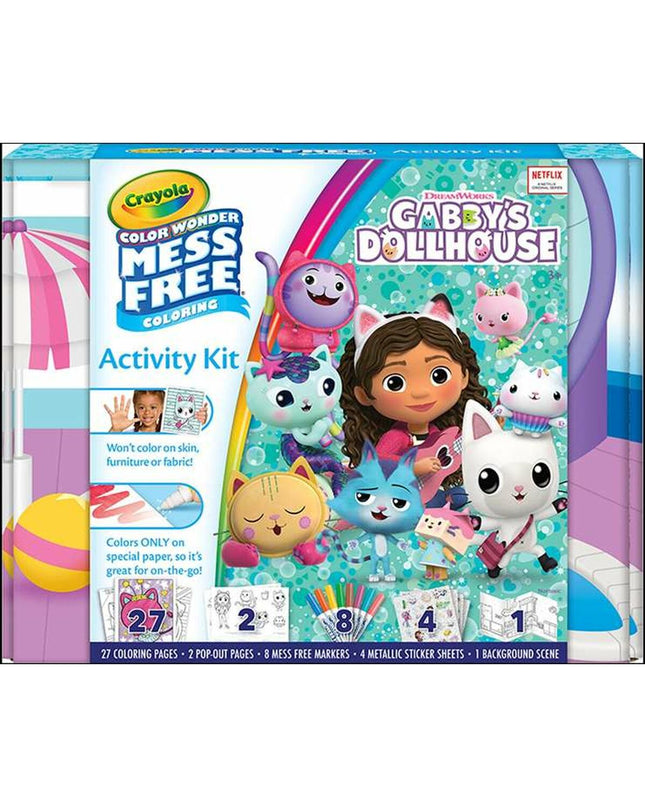 Gabby's Dollhouse Verf en Kleuren Spel, creatief speelgoed en games for kids, featuring colorful art supplies and playful design.