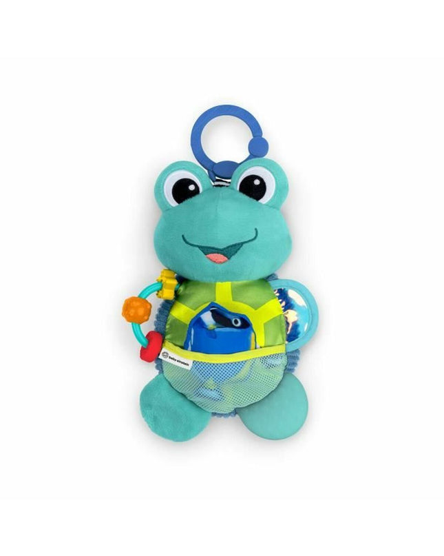 Soft Baby Einstein Ocean Explorers Neptune plush toy for babies, featuring colorful ocean-themed design and gentle textures.