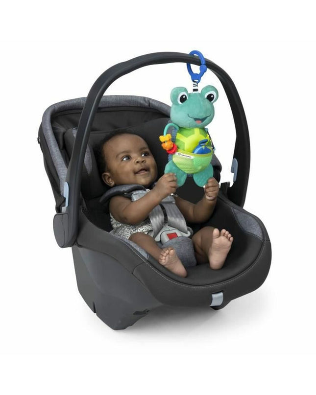 Baby Einstein Ocean Explorers Neptune soft activity toy for babies, made of white plastic with colorful ocean-themed details.
