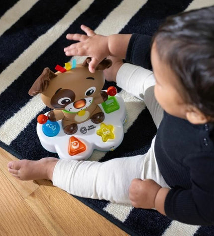 Baby Einstein Ocean music toy for infants, featuring colorful ocean-themed design and soft plush textures, measuring 23x12x20 cm.