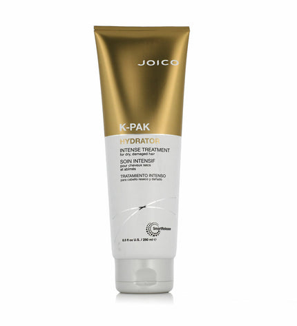 Joico K-PAK Haarmasker in a sleek jar, designed for nourishing and repairing damaged hair, part of Joico's beauty haircare line.