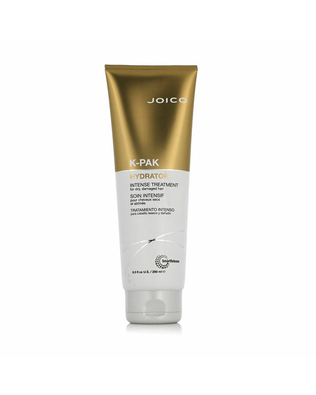 Joico K-PAK Haarmasker in a sleek jar, designed for nourishing and repairing damaged hair, part of Joico's beauty haircare line.