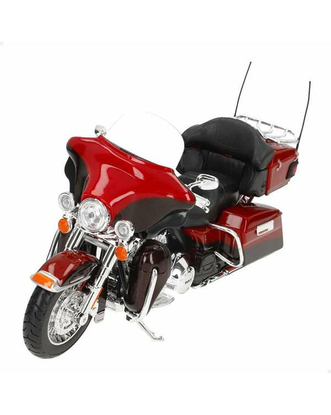 Detailed Harley-Davidson Electra Glide 1:12 scale motorcycle toy from the brand Harley-Davidson, designed for vehicle enthusiasts.