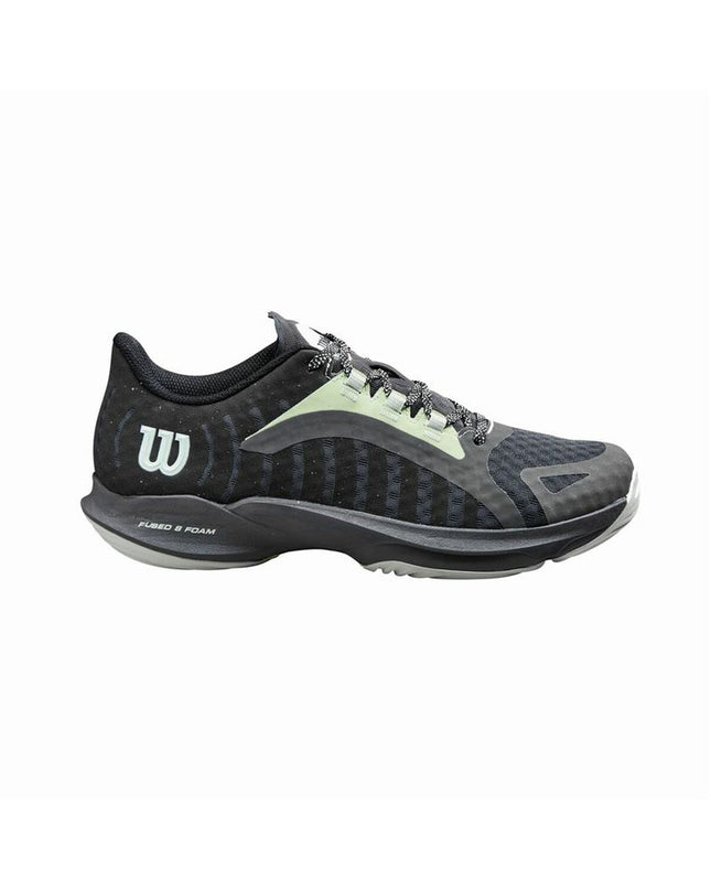 Wilson Hurakn Pro tennis padelschoenen voor volwassenen in zwart, sport en outdoor tennis schoenen met ondersteunende details