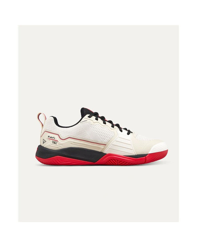 Wilson Rush Pro 4.5 men's tennis shoes in white, sport and outdoor tennis footwear with supportive design and breathable material.