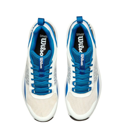 Wilson Hurakn Pro V2 men's tennis shoes in blue, sport outdoor footwear with supportive design for tennis players