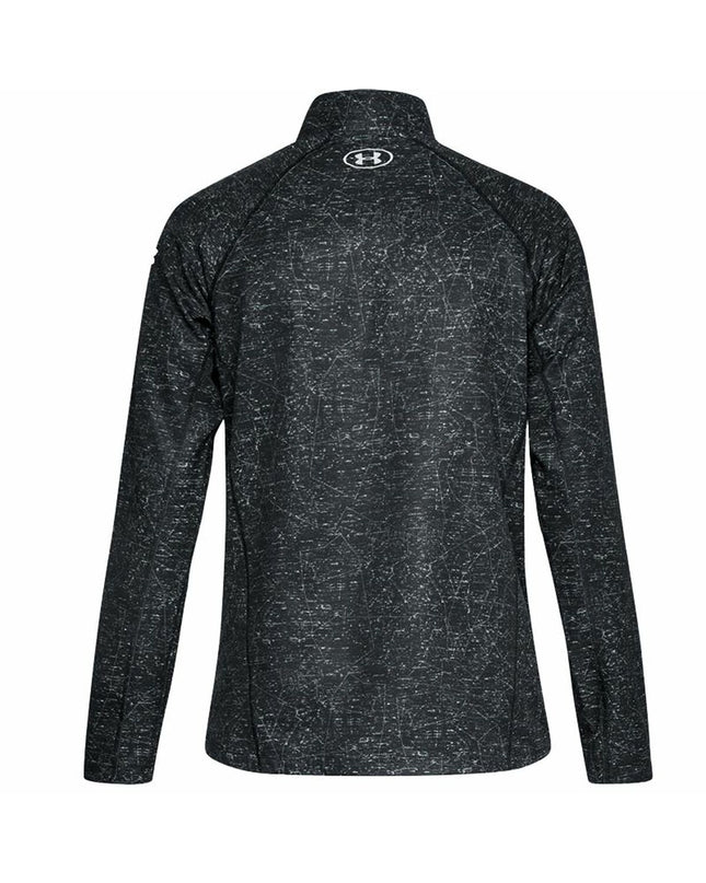 Under Armour Storm women's sport jacket in dark gray, outdoor and sport clothing with printed design and lightweight material.