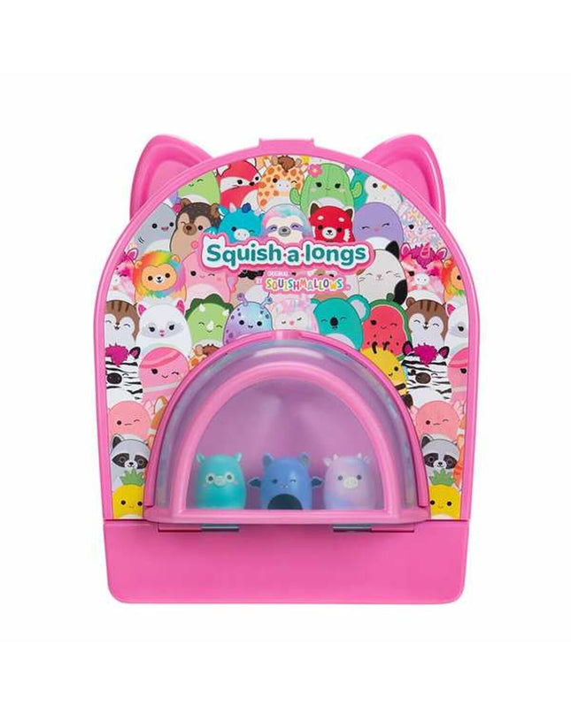 Jazwares Squish Playset featuring colorful collectible toys and action figures in vibrant packaging.