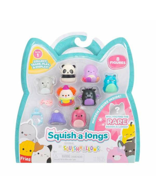 Jazwares Squish playset featuring colorful action figures and accessories from the speelgoed en games collection.