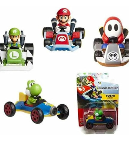 Multicolour Jakks Pacific Super Mario Kart Racer toy car from Wave 5, featuring vibrant colors and detailed vehicle design.