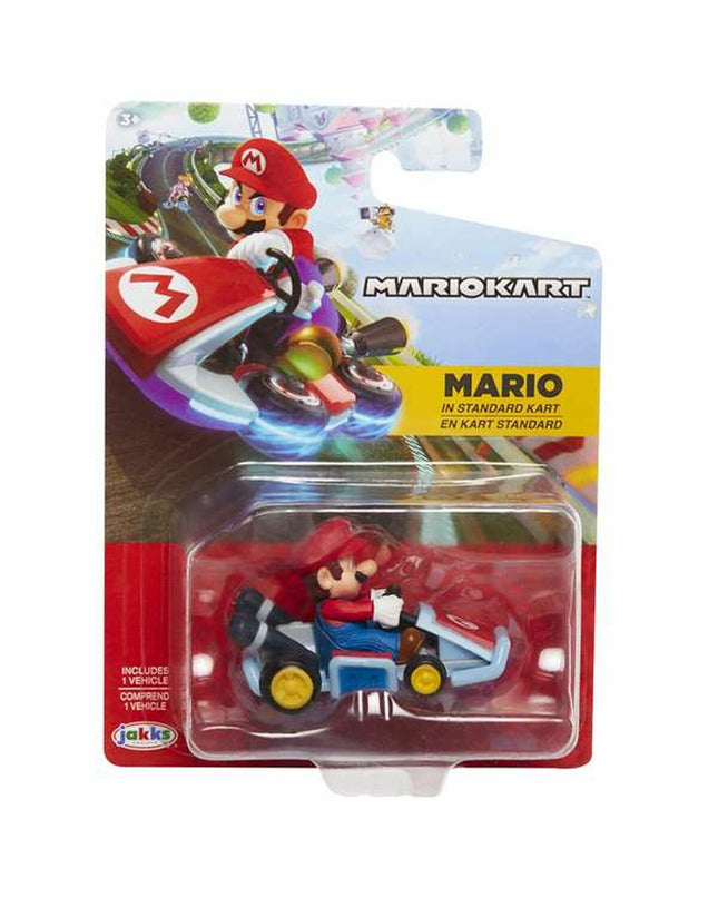 Colorful Jakks Pacific Super Mario Kart Racers toy car from Wave 5, featuring bright multicolour detailing and racing design.