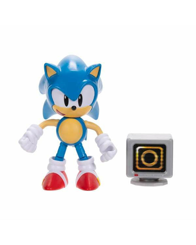 Sonic the Hedgehog action figure from Sonic brand, toy and game collectible, detailed pose and vibrant colors.