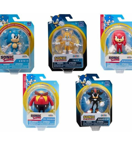 Sonic action figure, 13 cm tall, from Sonic toys and games collection, detailed plastic figurine for play and display