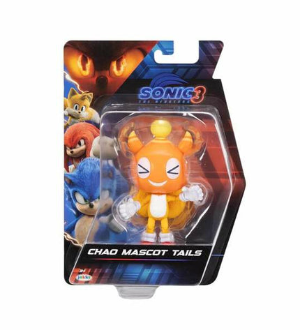 Sonic action figure, 13 cm tall, from Sonic brand, featuring detailed design and vibrant colors, posed for play or display.