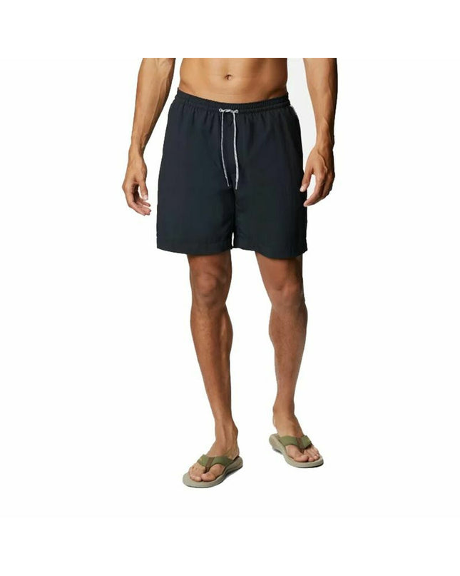 Columbia Summerdry men's black swim shorts for sport and outdoor watersports, quick-drying and comfortable.