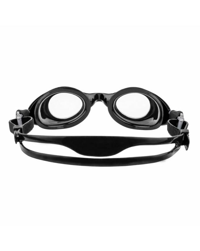Zoggs Zwembril Zoggs 461097-BKBK-CLR black swimming goggles for outdoor watersports with clear lenses